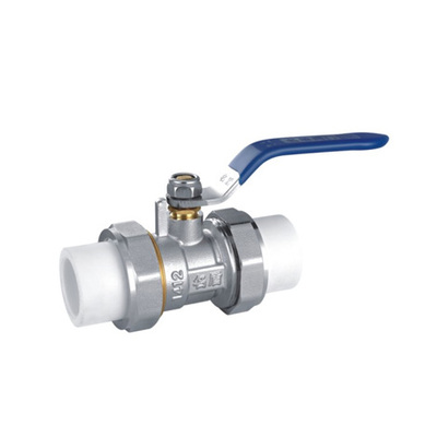 黃銅雙活接PP-R球閥 1231